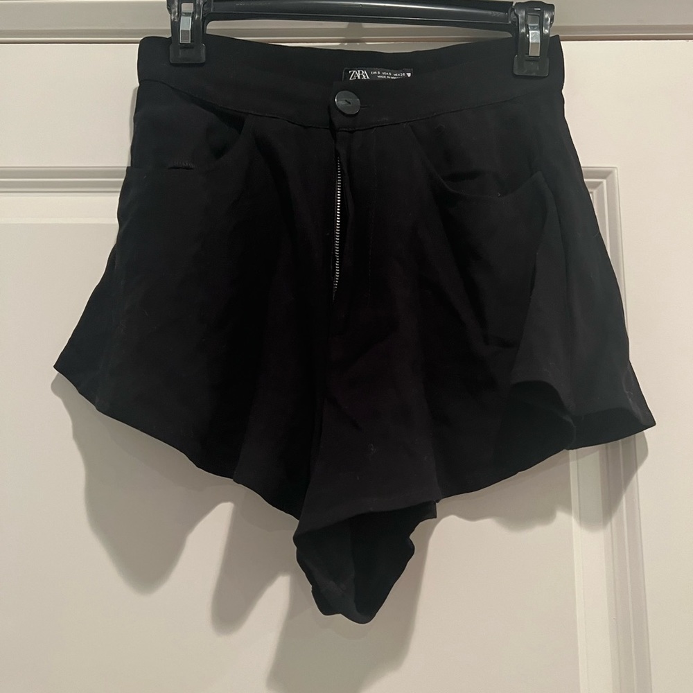COPY - Zara Black Flowy Shorts